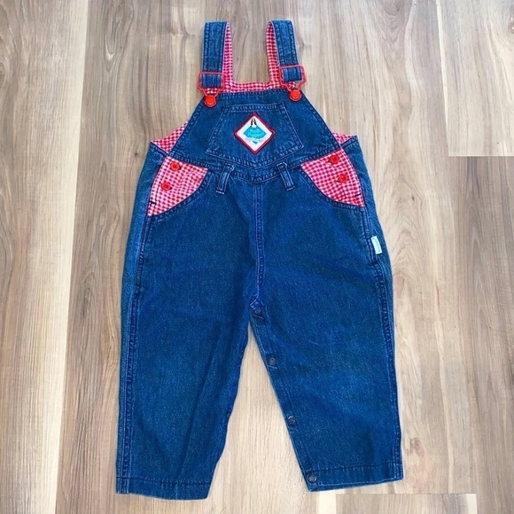Vintage Hush Puppies kids Overalls. Unisex. size 2T - Picture 9 of 9